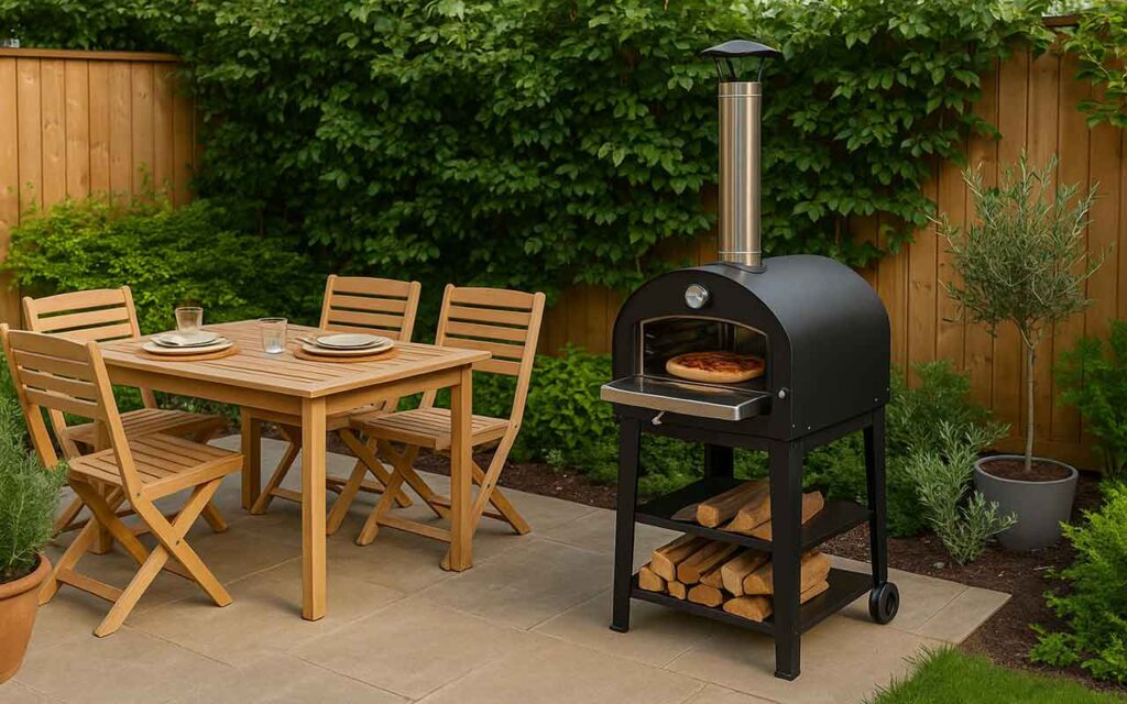 Four à bois compact pour petit jardin : lequel choisir et comment l’installer ?
