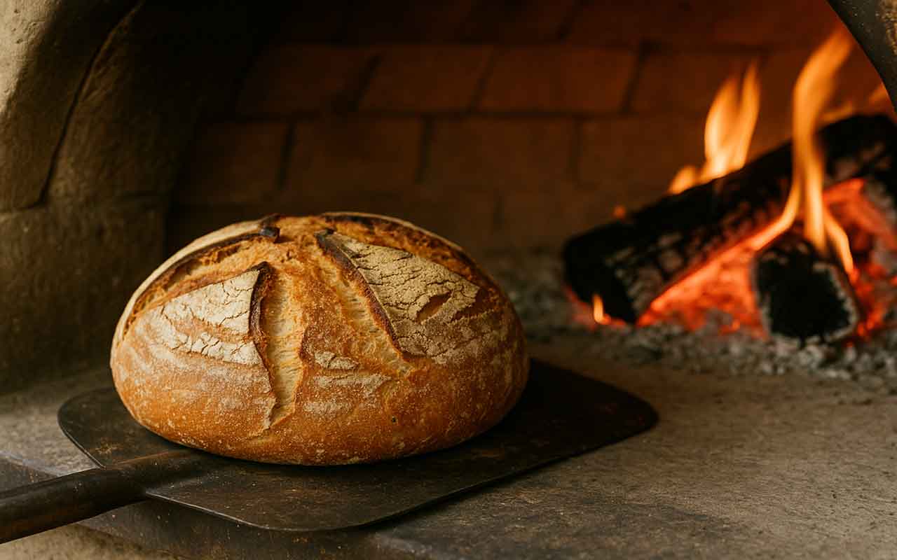Recette de pain maison au four à bois : méthode traditionnelle et ...