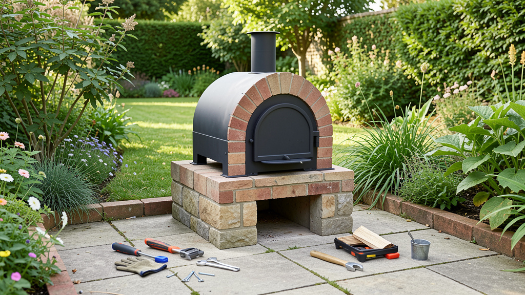 Four à Pizza d’Extérieur avec Housse Imperméable – Kukoo