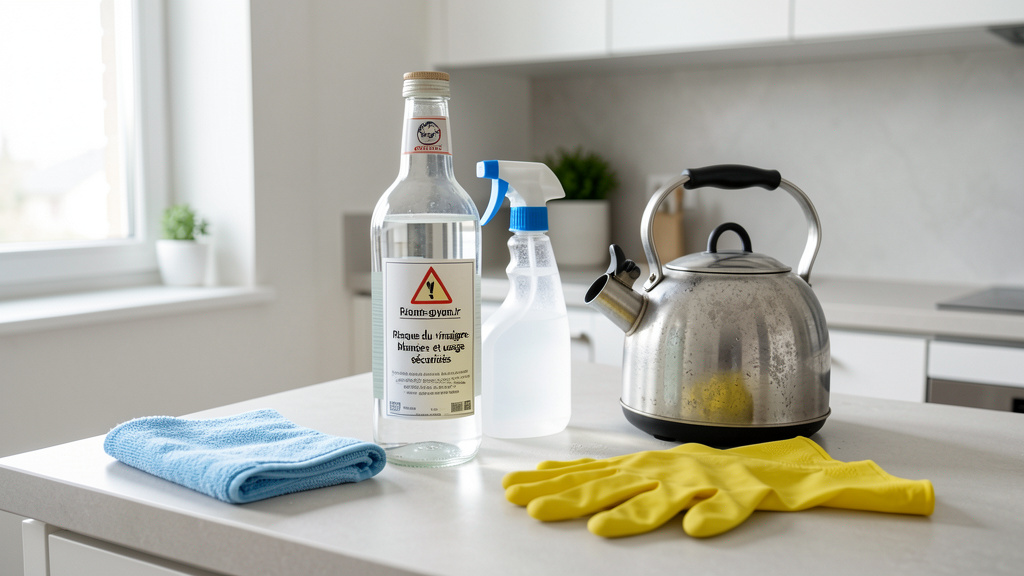 Risques du vinaigre blanc – Précautions et usages sécurisés